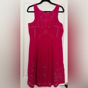 Moulinette Soeurs Pink Cotton Dress - Anthropologie Size 10